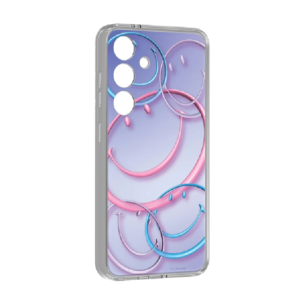 Samsung Smiley Ring Interactive Card for Galaxy S24 Purple - Image 3