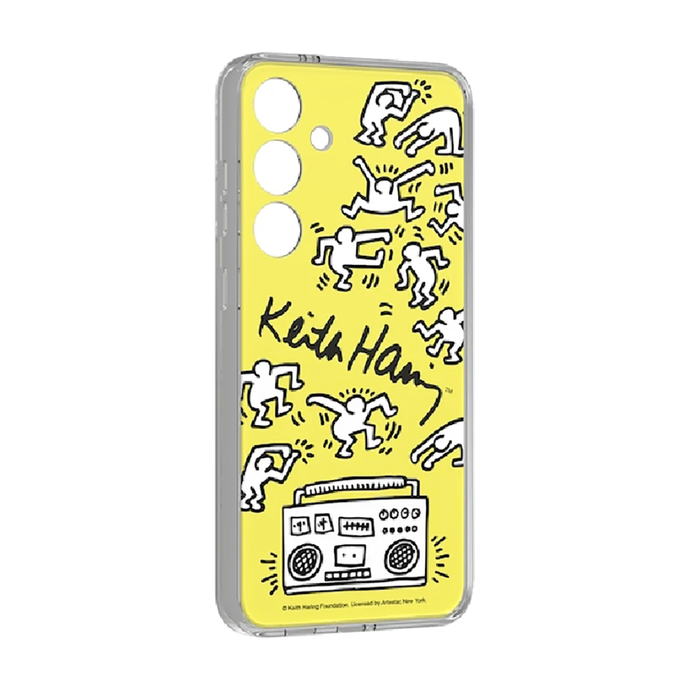 Samsung Keith Haring Dance Interactive Card for Galaxy S24+ Yellow - Image 2