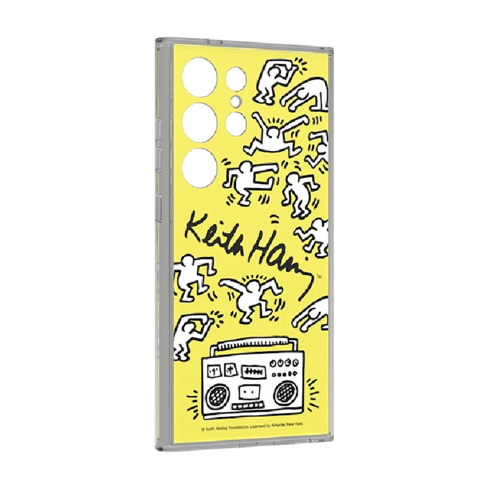 Samsung Keith Haring Dance Interactive Card for Galaxy S24 Ultra Yellow - Image 2