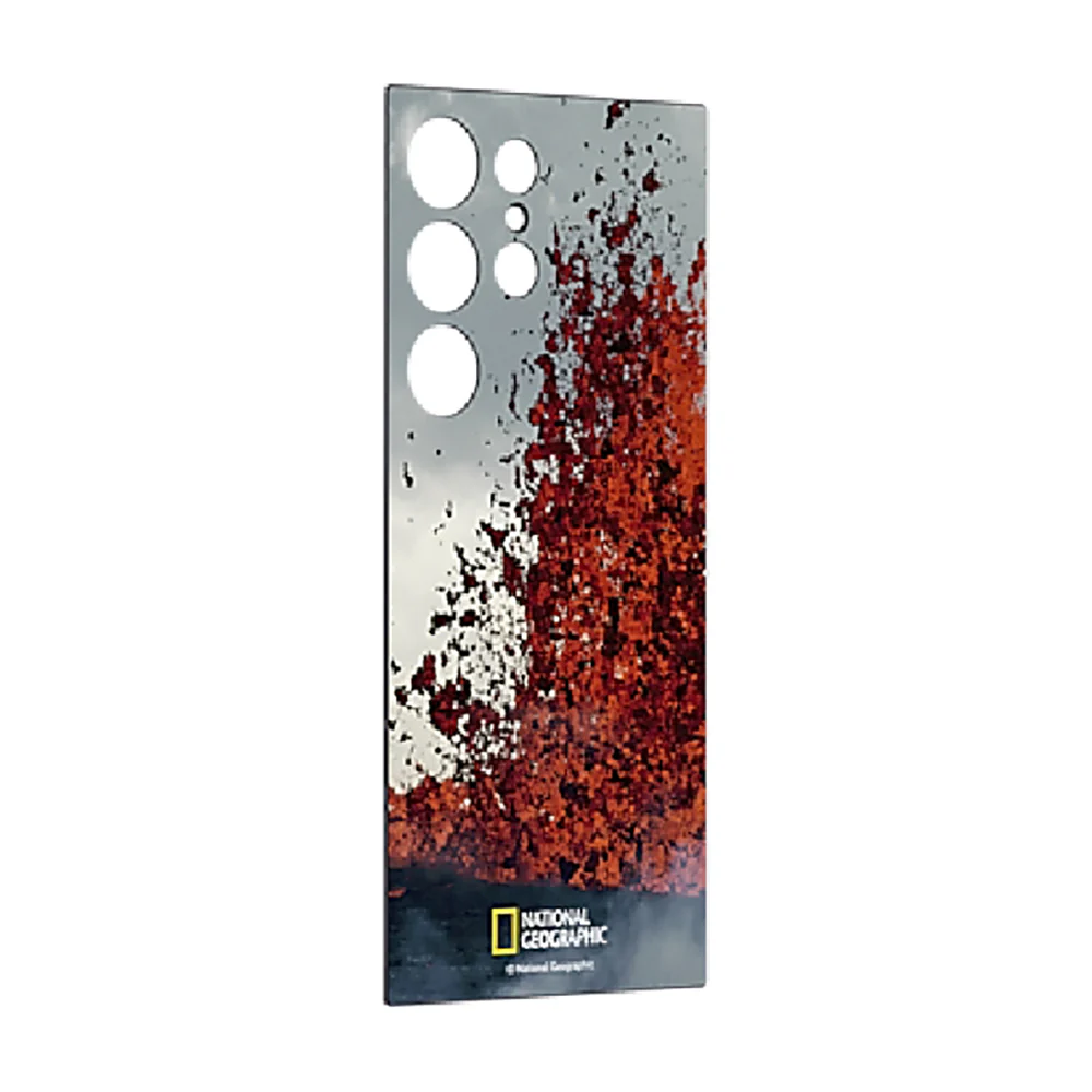 Samsung National Geographic Lava Flipsuit Case Insert for Galaxy S24 Ultra Red - Image 3