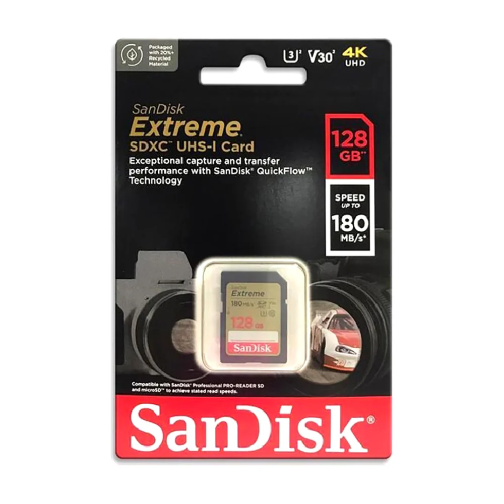 SanDisk Extreme SDXC Memory Card 128GB - Image 4