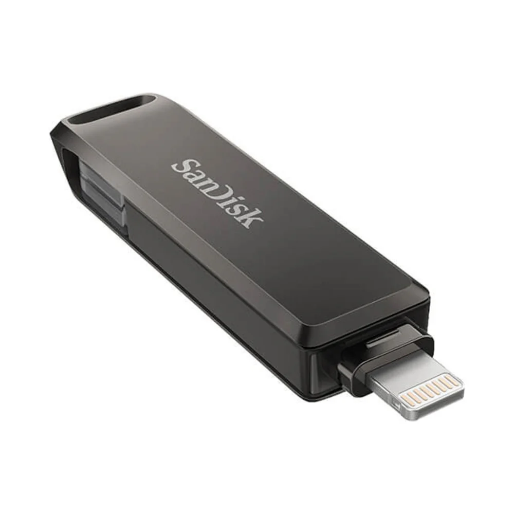 Sandisk iXpand Luxe USB-C/Lightning Flash Drive 64GB Black - Image 2