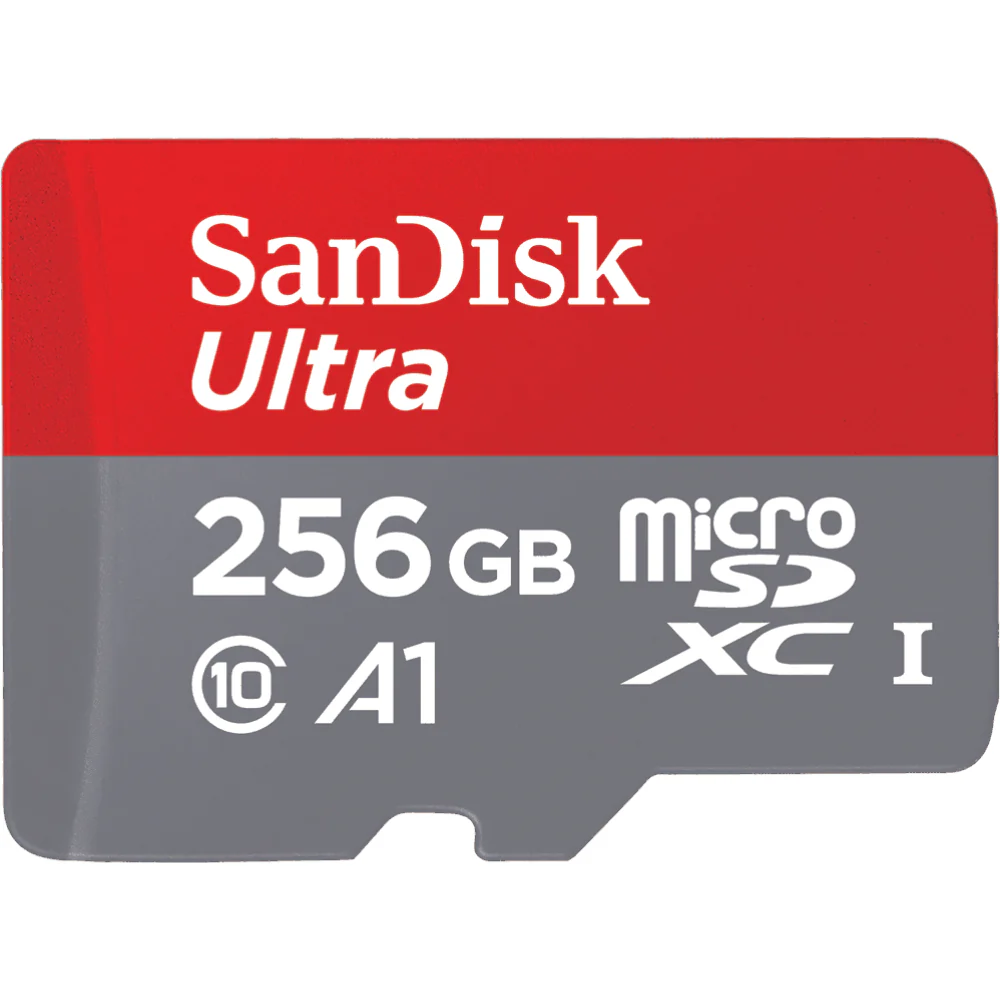 SanDisk Ultra UHS I MicroSD Card 256GB