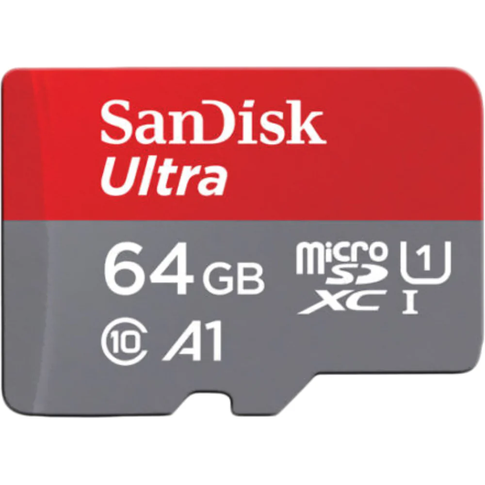 SanDisk Ultra UHS I MicroSD Card 64GB