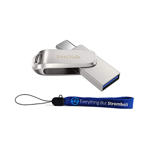 SanDisk Ultra Dual Luxe USB Type-C Flash Drive 1TB Silver - Image 2