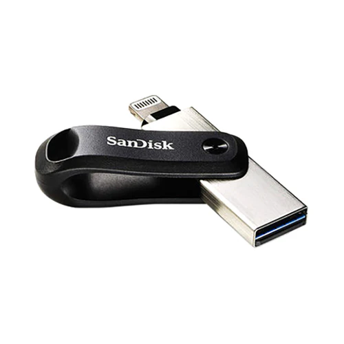 SanDisk iXpand Go Flash Drive 256GB Silver - Image 2