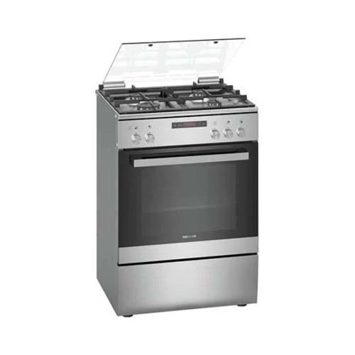 Siemens 4 Burners Gas Cooker Silver HG2M30E50M