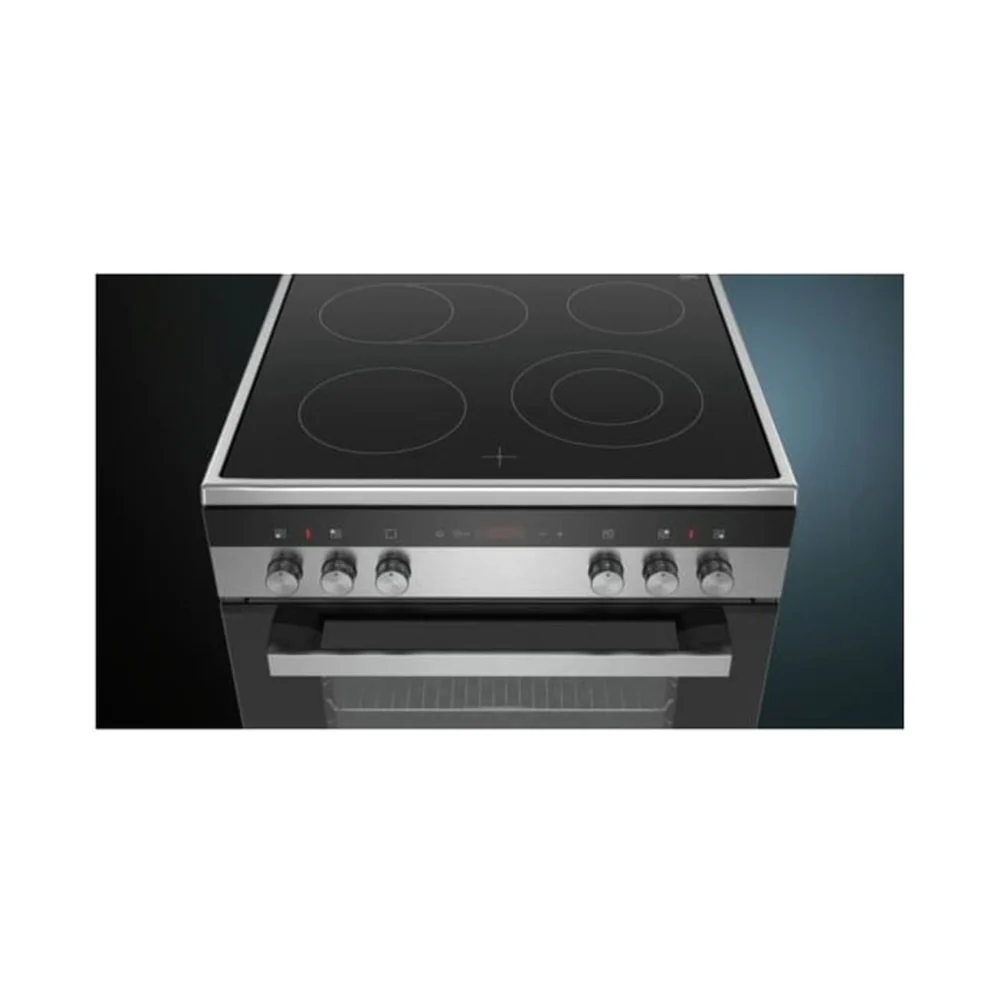 Siemens 4 Ceramic Hobs Electric Cooker 66L HK9R3A250M - Image 3