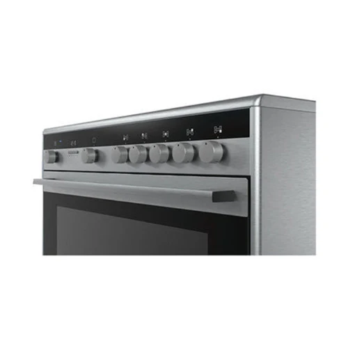 Siemens 5 Hobs Ceramic Electric Cooker Silver HY738357M - Image 4