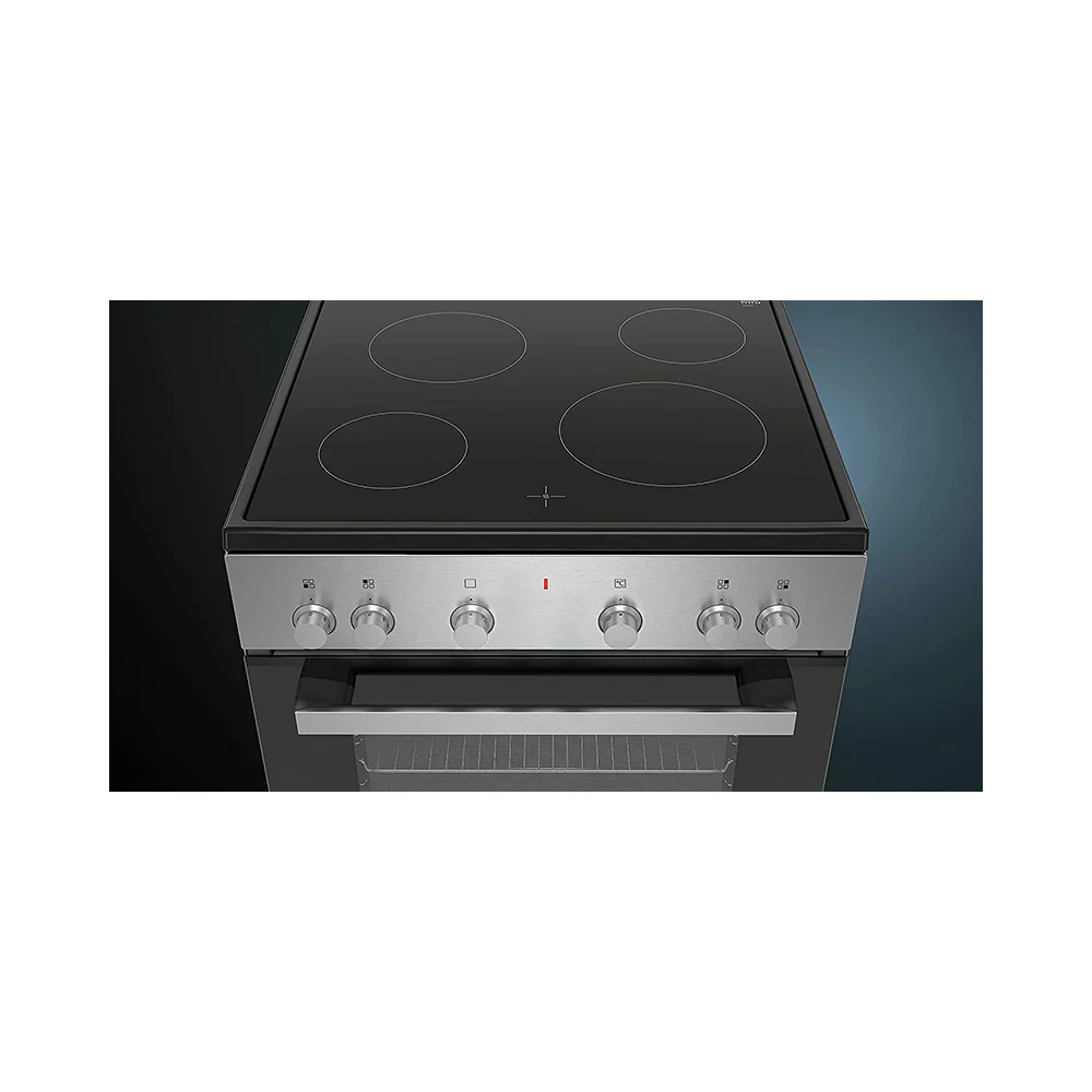 Siemens Free-Standing Electric Cooker 71L Silver HK6L00070M - Image 2