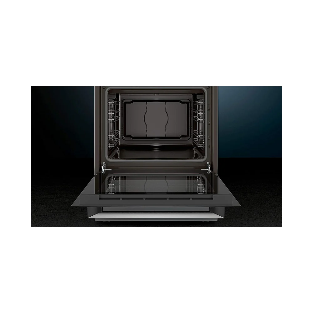 Siemens Free-Standing Electric Cooker 71L Silver HK6L00070M - Image 3