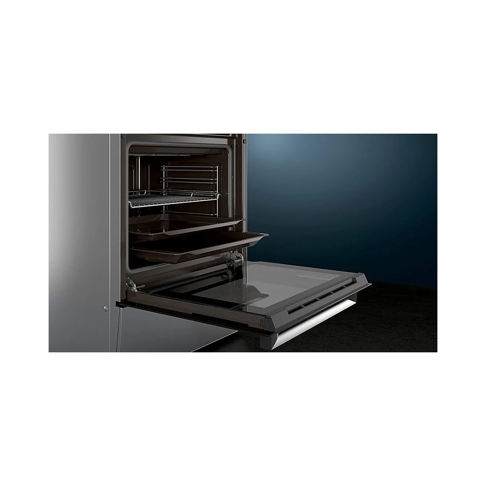Siemens Free-Standing Electric Cooker 71L Silver HK6L00070M - Image 4
