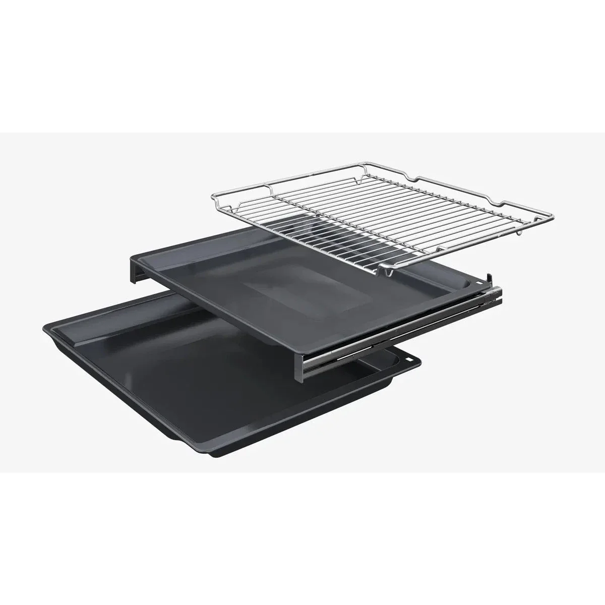 Siemens iQ700 Built-in Oven 60 x 60 cm, Black, Wi-Fi, HB778GNB1M - Image 5