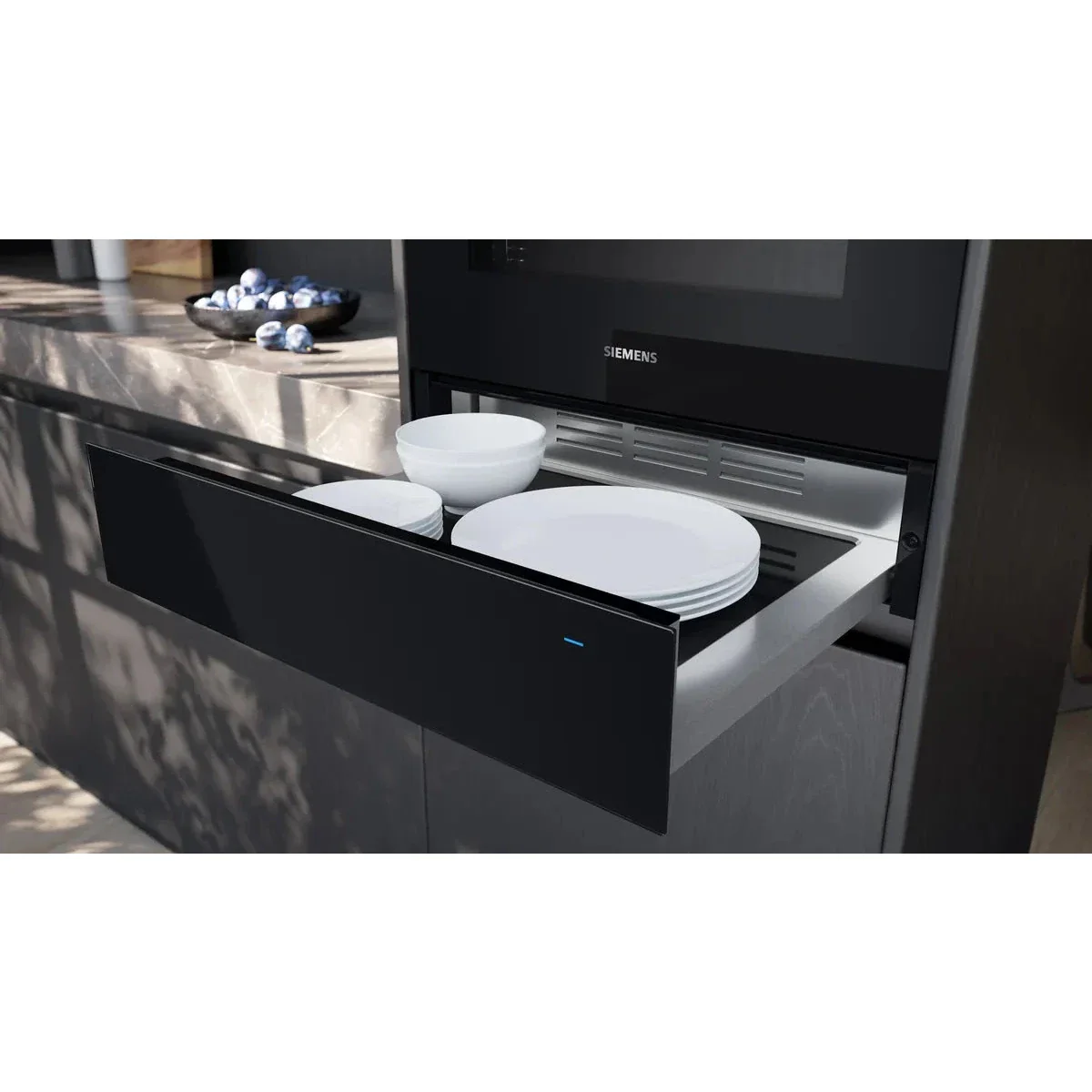 Siemens iQ700 Built-in Warming Drawer, 60cm, Wi-Fi, Black, BI710C1B1B - Image 3