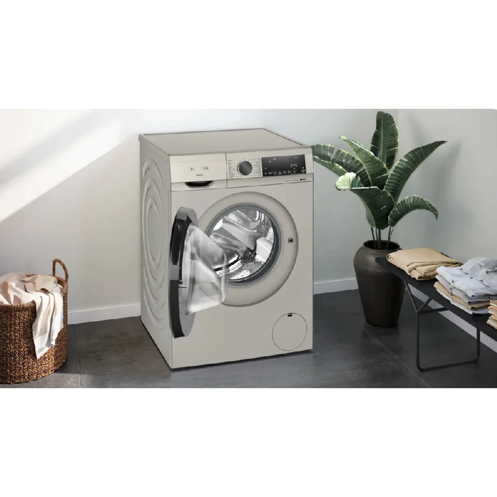 Siemens iQ300 Front Load Washing Machine 9Kg Silver inox WG44A10XGC - Image 4