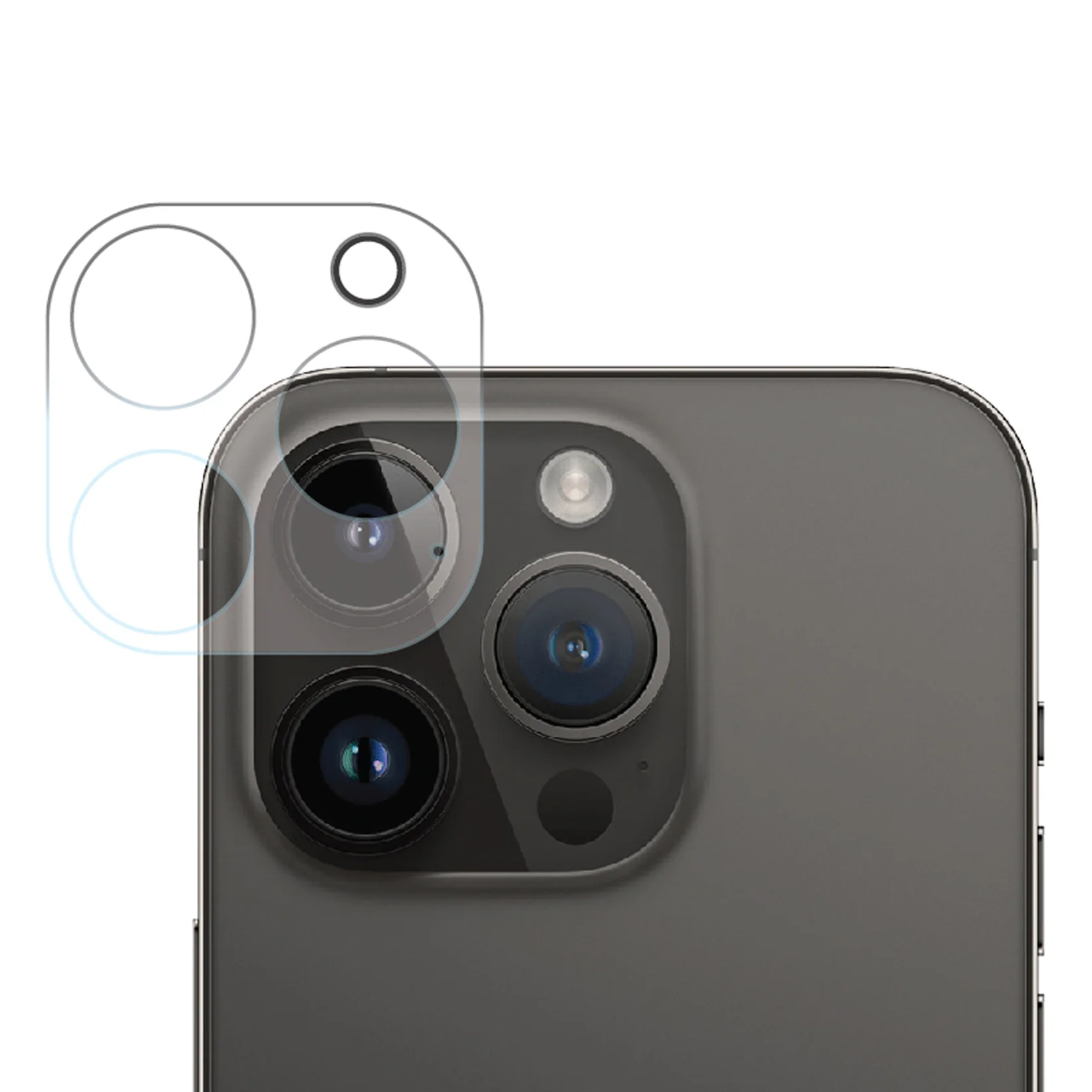 Smartix Lens Protector for iPhone 15 Pro/iPhone 15 Pro Max SM15PRCLCP - Image 2
