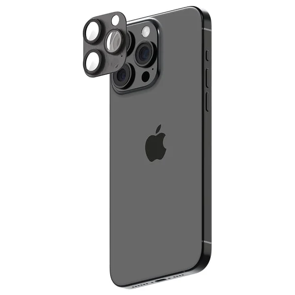 Smartix Lens Protector for iPhone 16 Pro/Pro Max Black Titanium