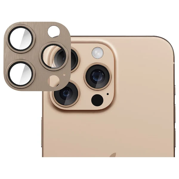 Smartix Lens Protector for iPhone 16 Pro/Pro Max Desert Titanium - Image 3
