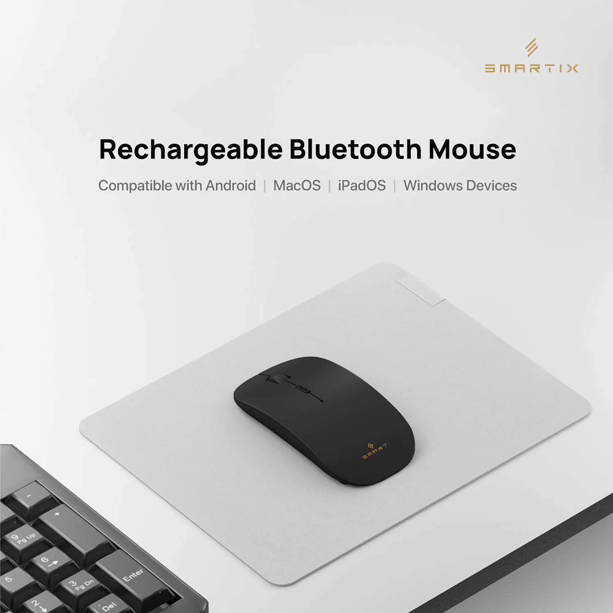 Smartix Mouse Wireless, Dry Cell, Seamless Connectivity - Image 4