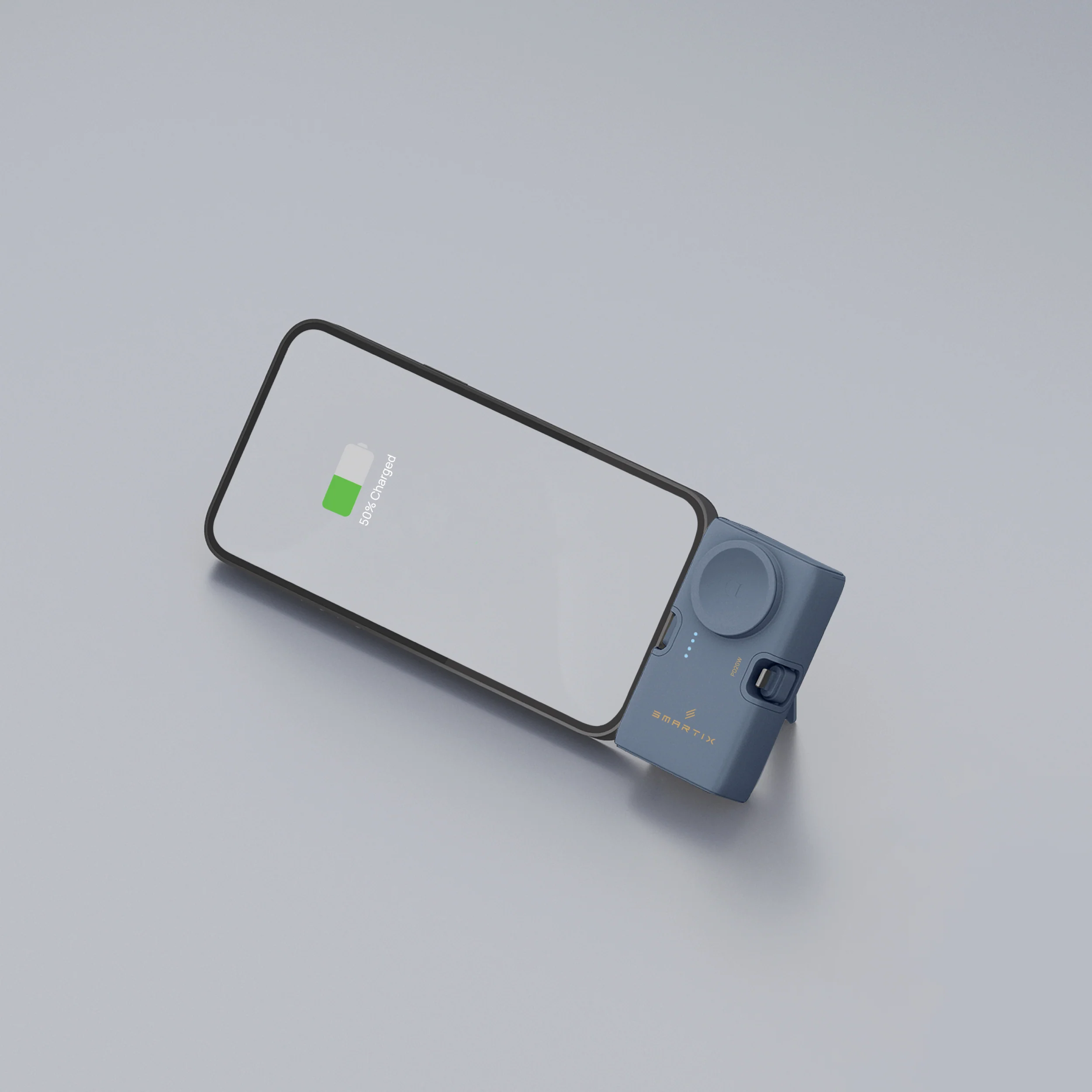 Smartix Power Bank 5000mAh with Apple Watch Charger SPPB5KAW