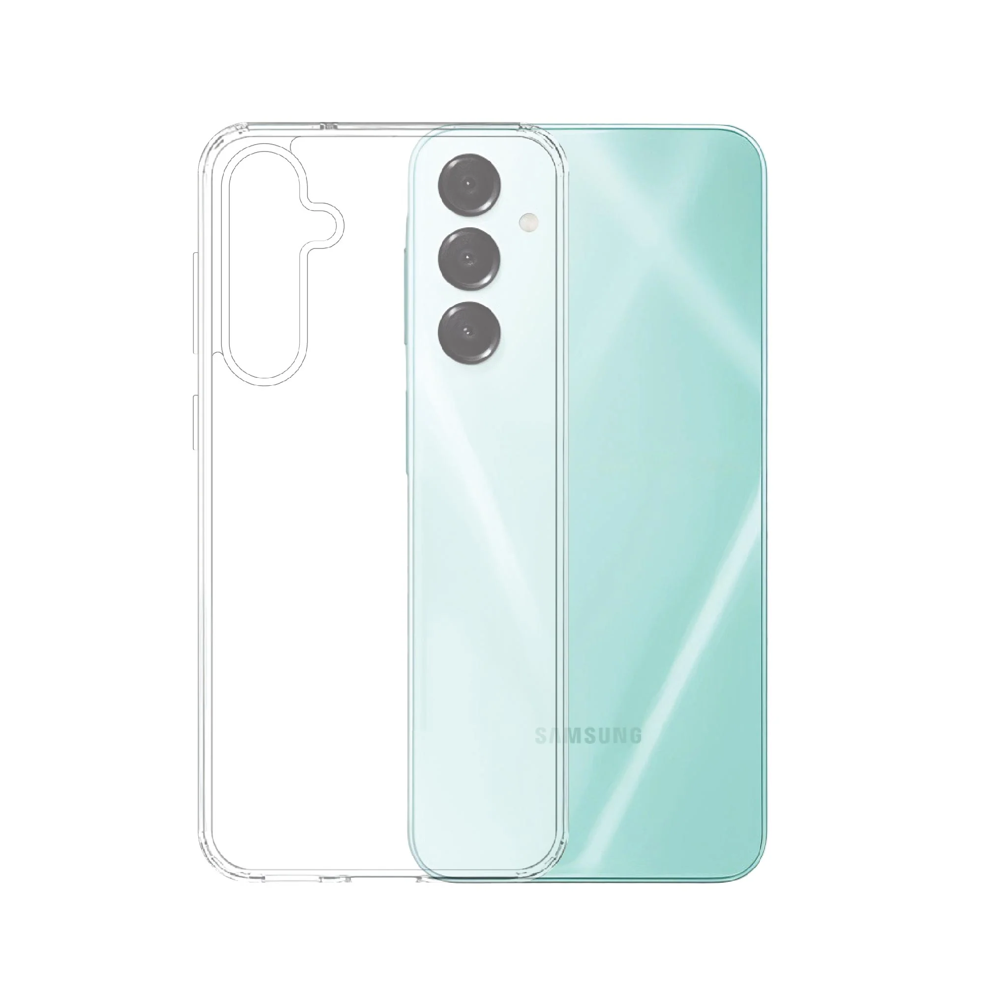 Smartix Premium Case With Transparent Screen Protector for Samsung Galaxy A16 - Image 3