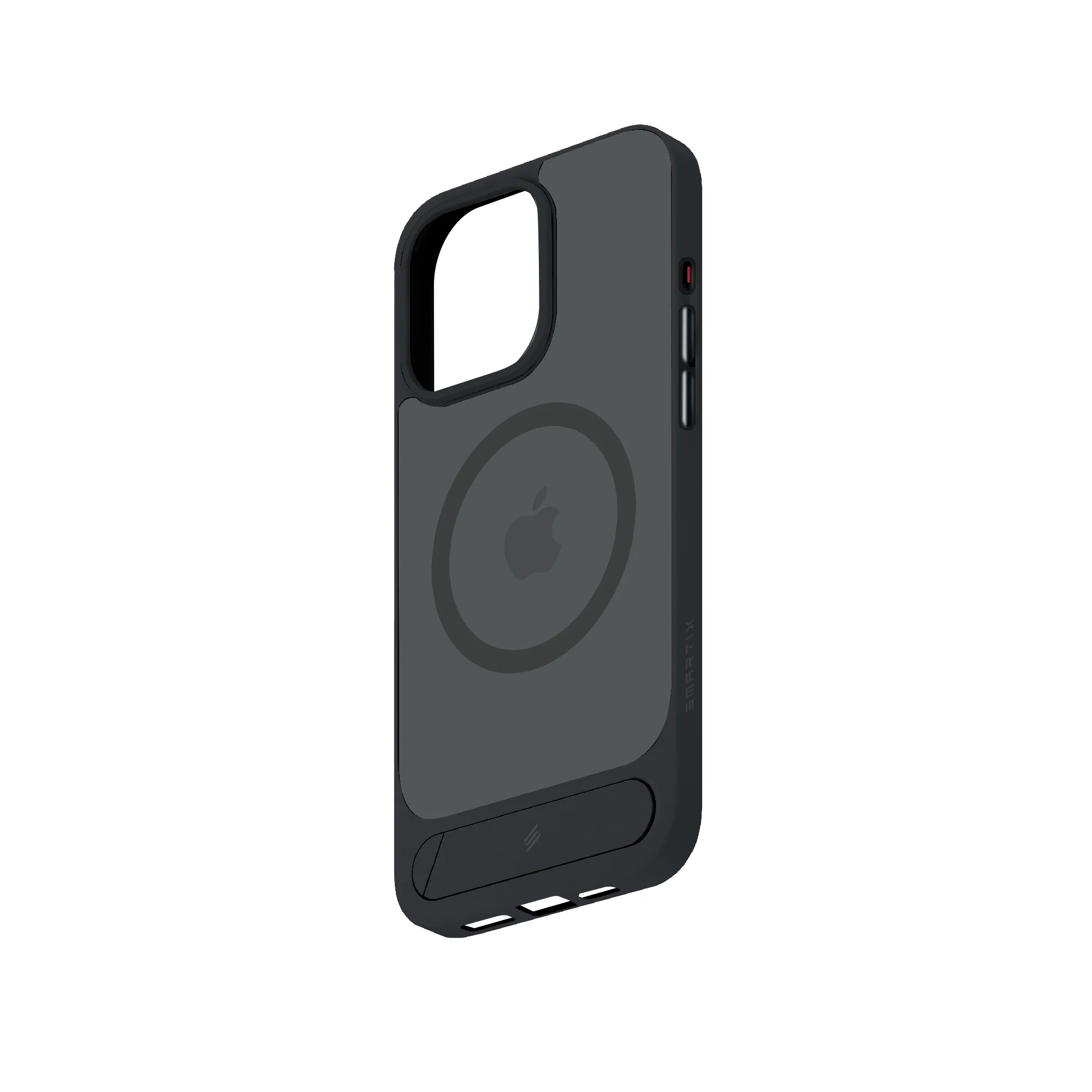 Smartix Premium Designer Stand Case for iPhone 16 Pro, Black - Image 4