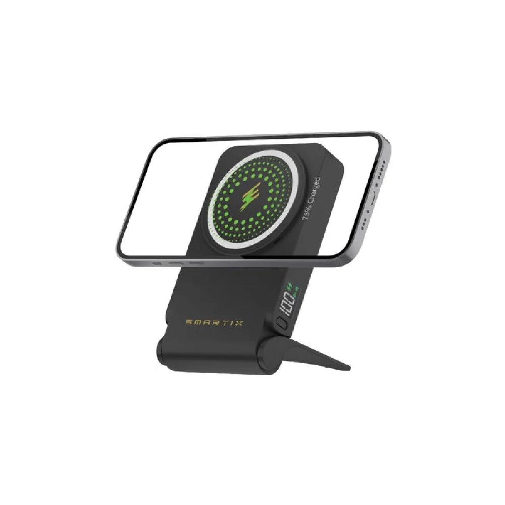 Smartix Magnetic Power Bank 10000mAh Black - Image 2