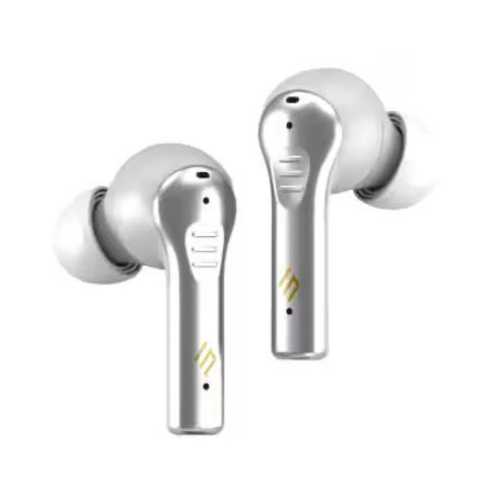 Smartrix Premium ANC Pro TWS Earbuds with Charging Case Silver - Image 2