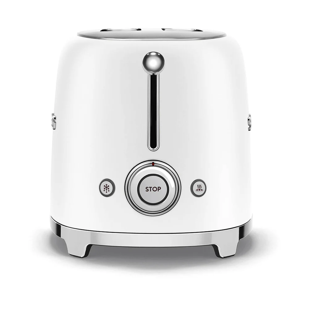 Smeg 950W 50's Retro Style 2-Slice Toaster White - Image 4