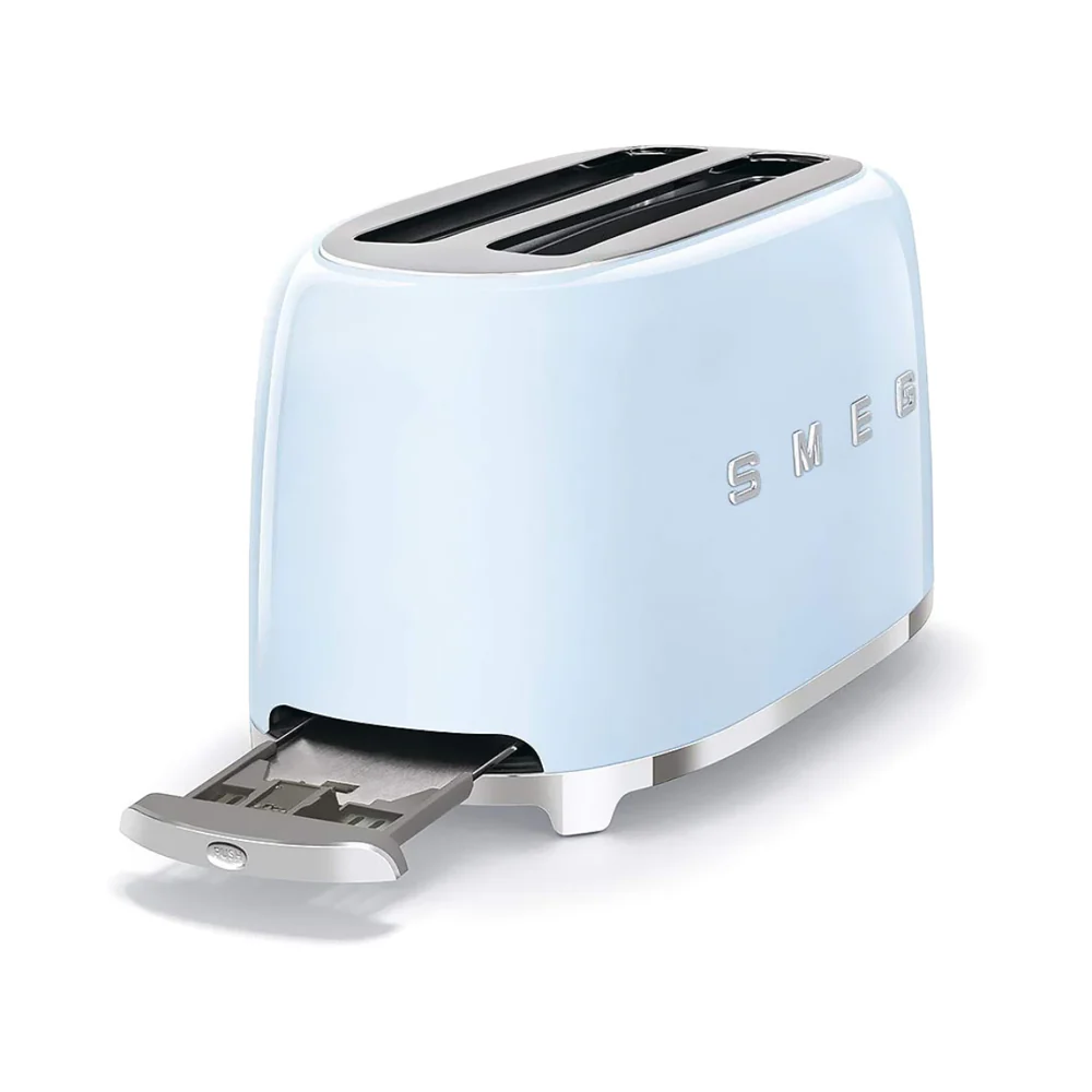 Smeg 50's Retro Style 4-Slice Toaster 1500W Pastel Blue - Image 5