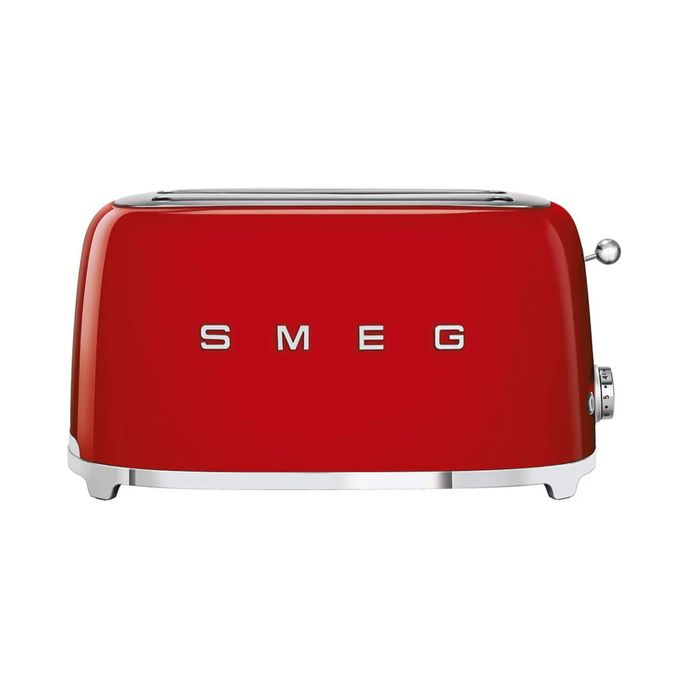 Smeg 50's Retro Style 4-Slice Toaster 1500W Red - Image 2