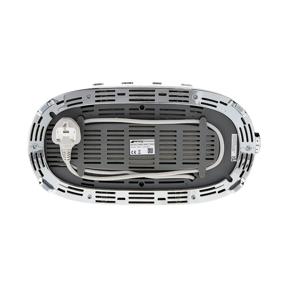 Smeg 50's Retro Style 4-Slice Toaster 1500W White - Image 4