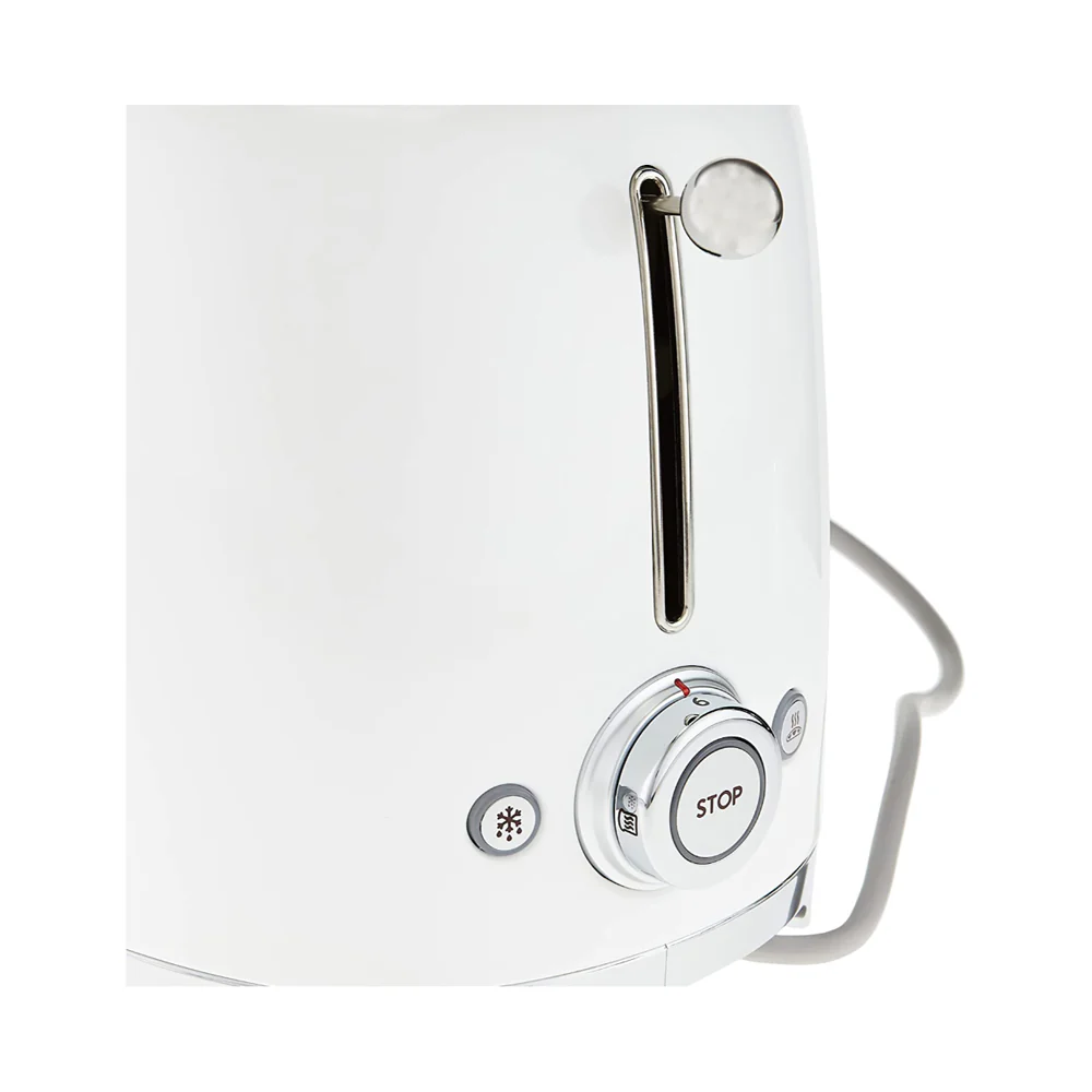 Smeg 50's Retro Style 4-Slice Toaster 1500W White - Image 5