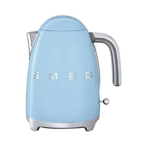Smeg Klf03Pbuk, 50'S Retro Style Kettle, 1.7 L Capacity With Water Level Indicator, 360 Swivel Base, Anti-Slip Feet, Soft Opening Lid, Stainless Steel, Pastel Blue - Image 2