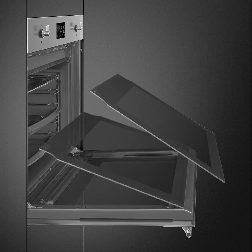 Smeg Classica Electric Single Oven 68L Silver - Image 6