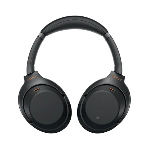 Sony Noise Cancelling Wireless Over-Ear Headphones Black - Image 2