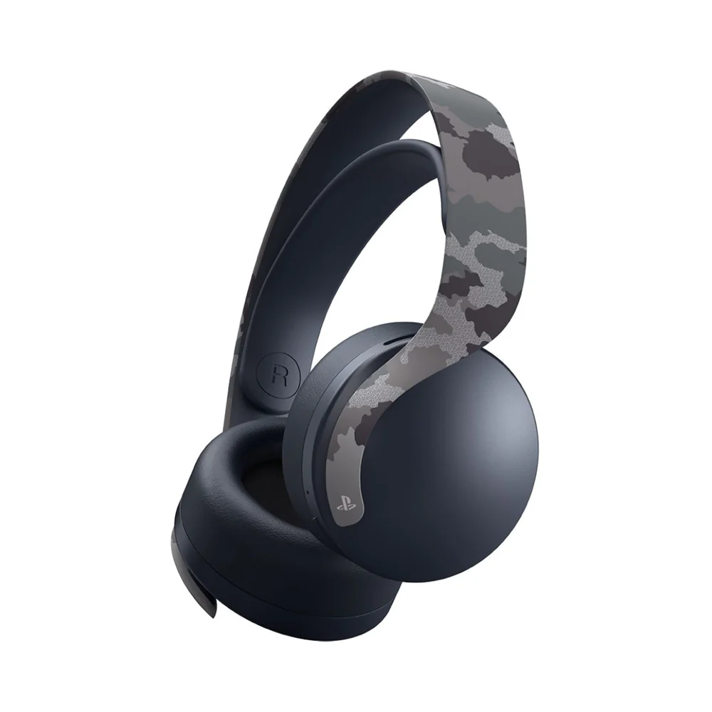 Sony Play Station 5 Pulse 3D Wireless On-Ear Headphone Grey Camouflage - Image 2