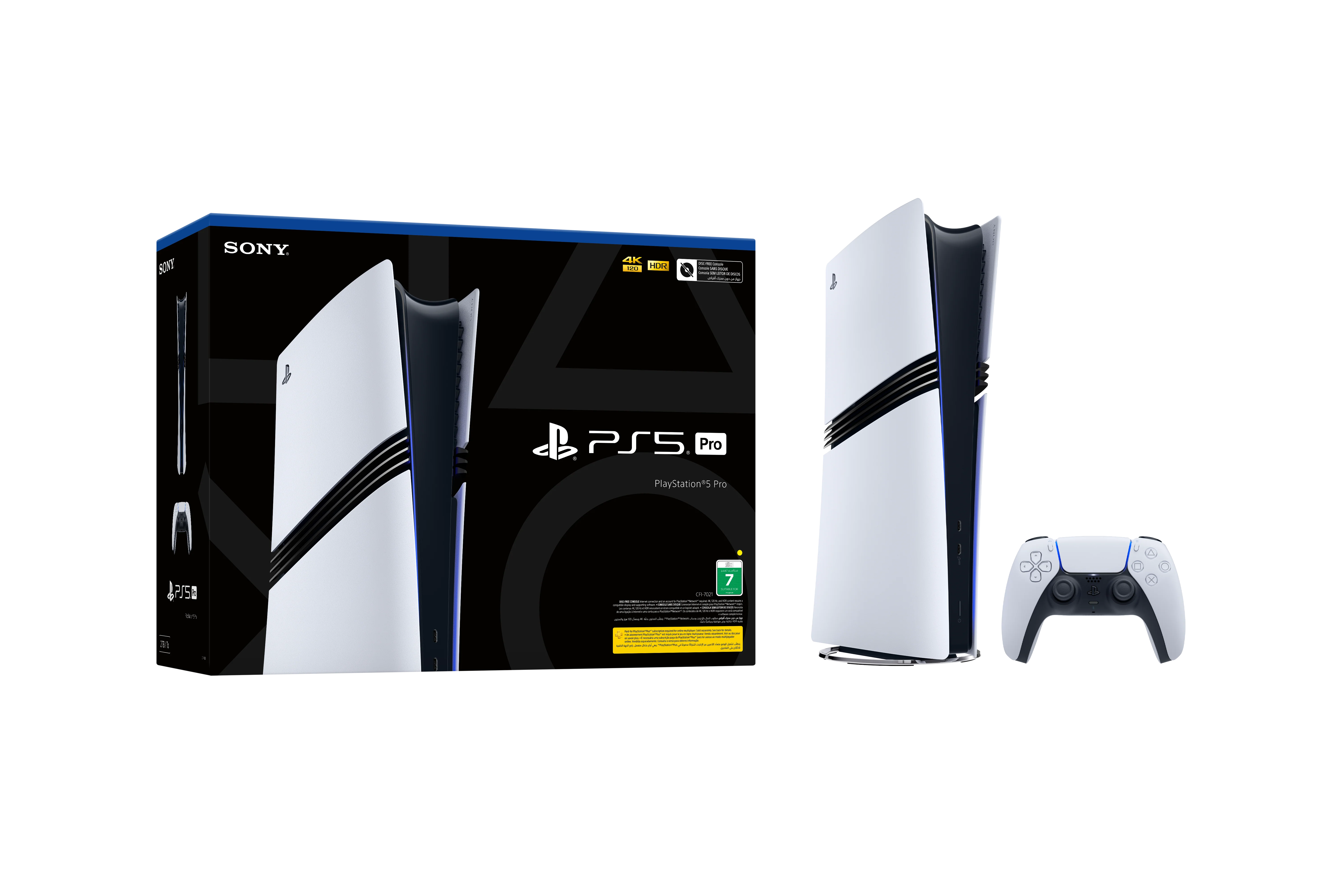 Sony PlayStation 5 Pro Digital Console with Controller - Image 6