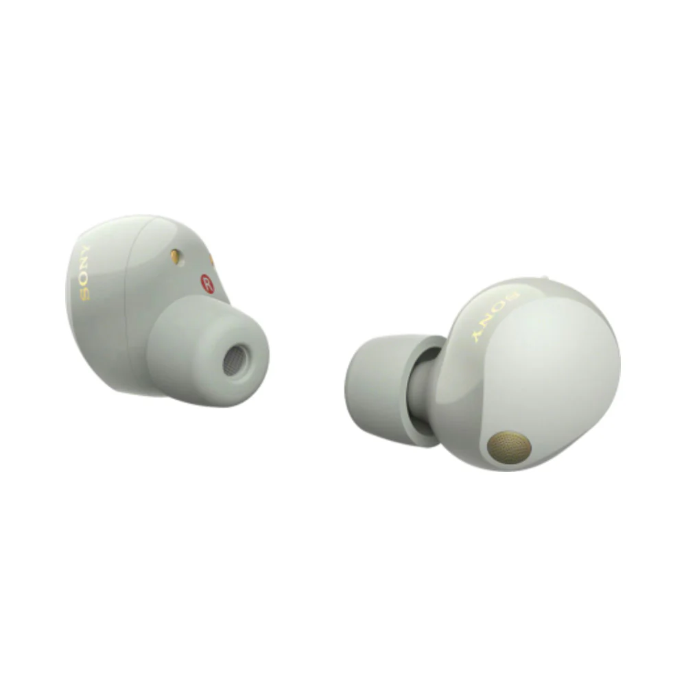 Sony True Wireless Noise Canceling In-Ear Earbuds Silver - Image 4