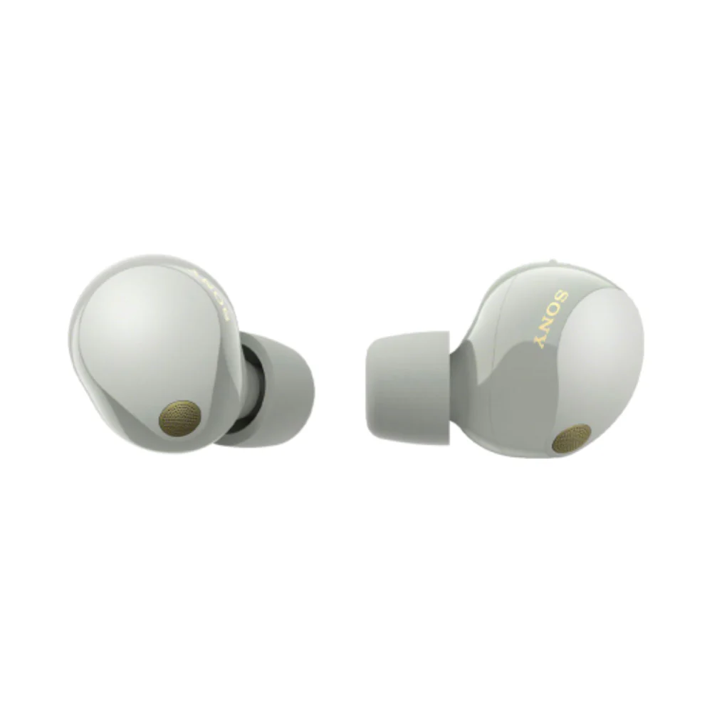 Sony True Wireless Noise Canceling In-Ear Earbuds Silver - Image 6