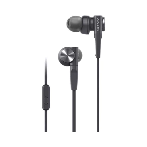 Sony Wired In-Ear Earphones with Mic Black