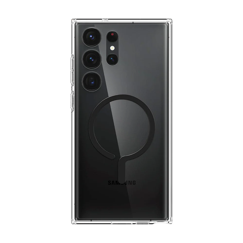 Spigen Ultra Hybrid Metal Ring MagFit for Samsung Galaxy S23 Ultra Black