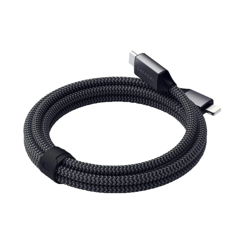 Satechi USB-C to Lightning Charging Cable 1.8M Grey - Image 5