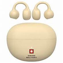 Swiss Military Delta 6 True Wireless Bluetooth Earbuds – Beige - Image 2