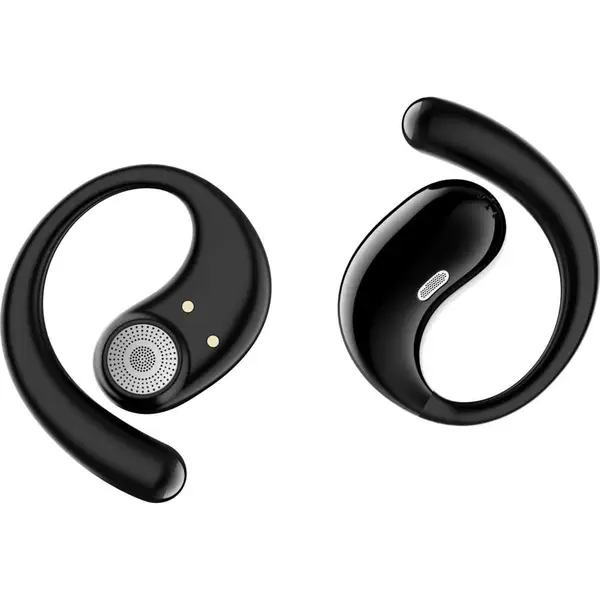 Swiss Military Delta 7 Open Stereo True Wireless Earbuds – Black - Image 2