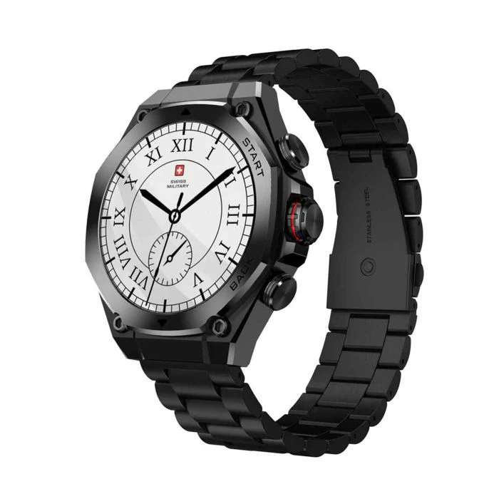 Swiss Military DOM6 Smartwatch – Gun Metal - Image 2
