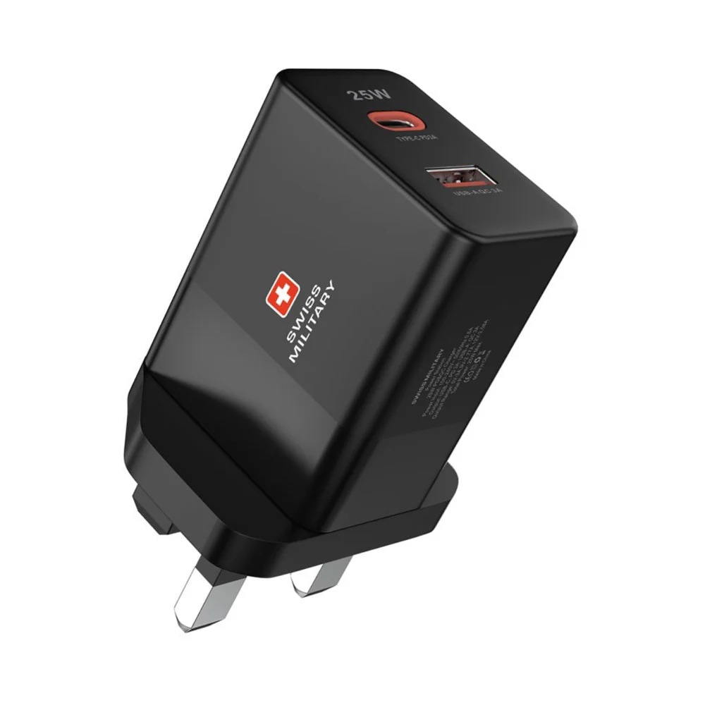 Swiss Military Power Station AC Charger Black - Image 2
