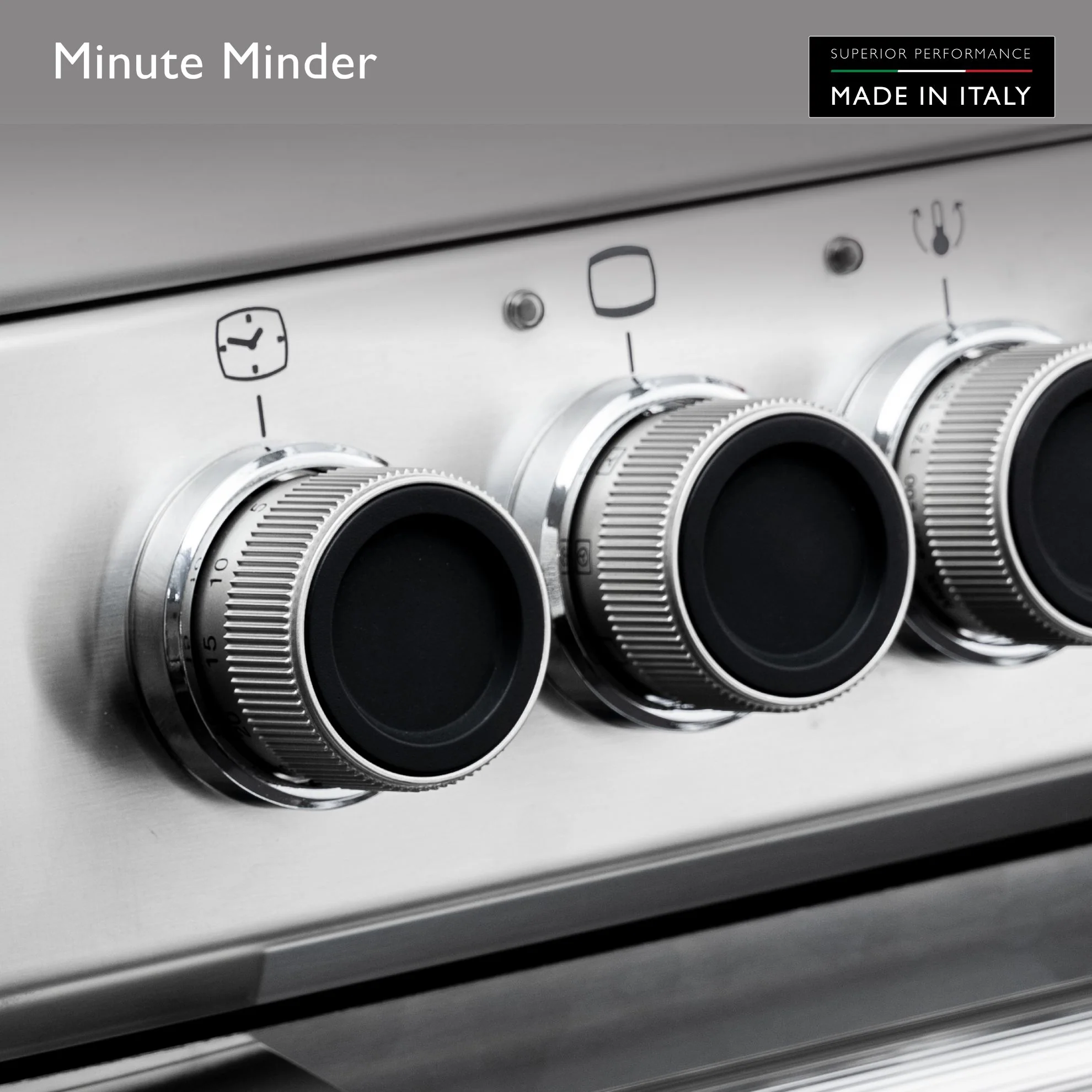 Tecnogas Superiore Ceramic Cooker 67 Litre, Schott Ceran Ceramic, Full Safety, Easy-Clean Oven, Electric oven, Silver, N2X66EVTC - Image 3