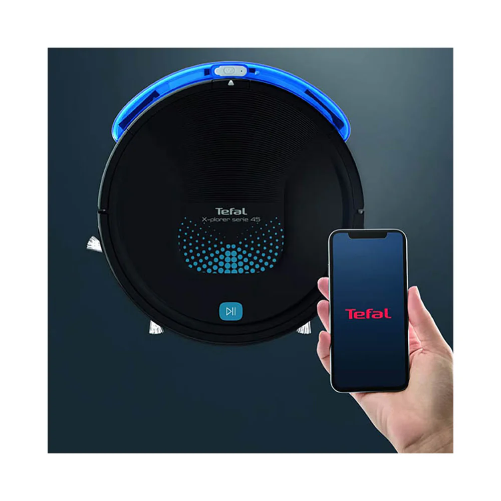 Tefal X-plorer Series 45 Robotic Vacuum Cleaner Black - Image 6