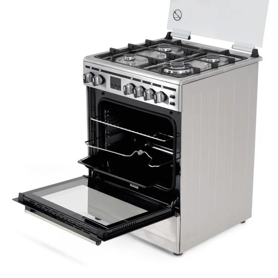 Terim 4 Burner Gas Cooker, 60 cm, Stainless Steel, TERFC66ST - Image 8